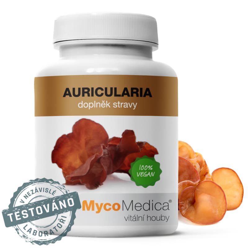 MycoMedica Auricularia 90 cps. - MycoMedica