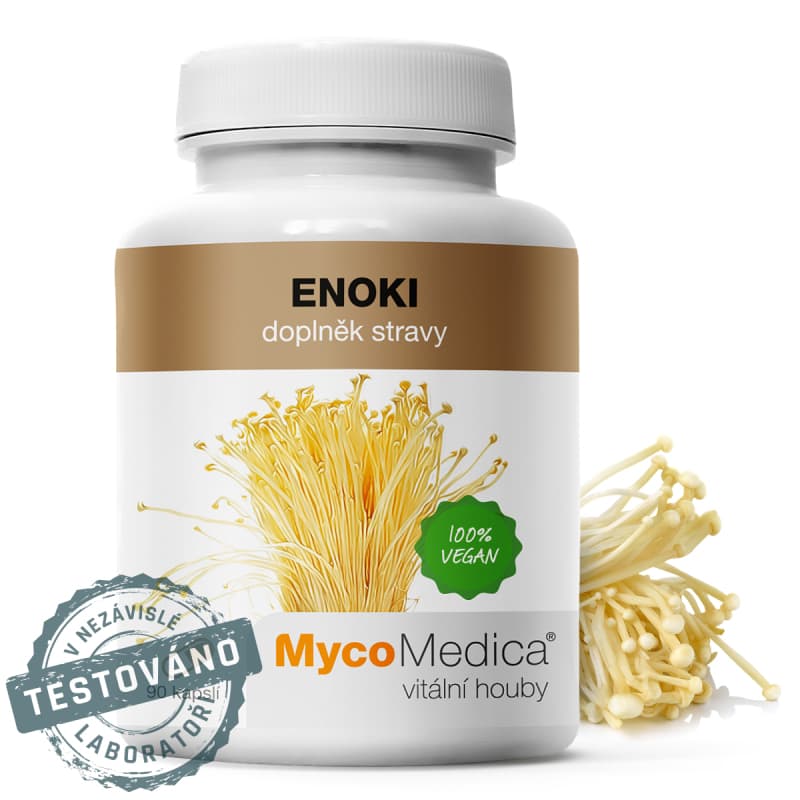 MycoMedica Enoki 90 cps. - MycoMedica