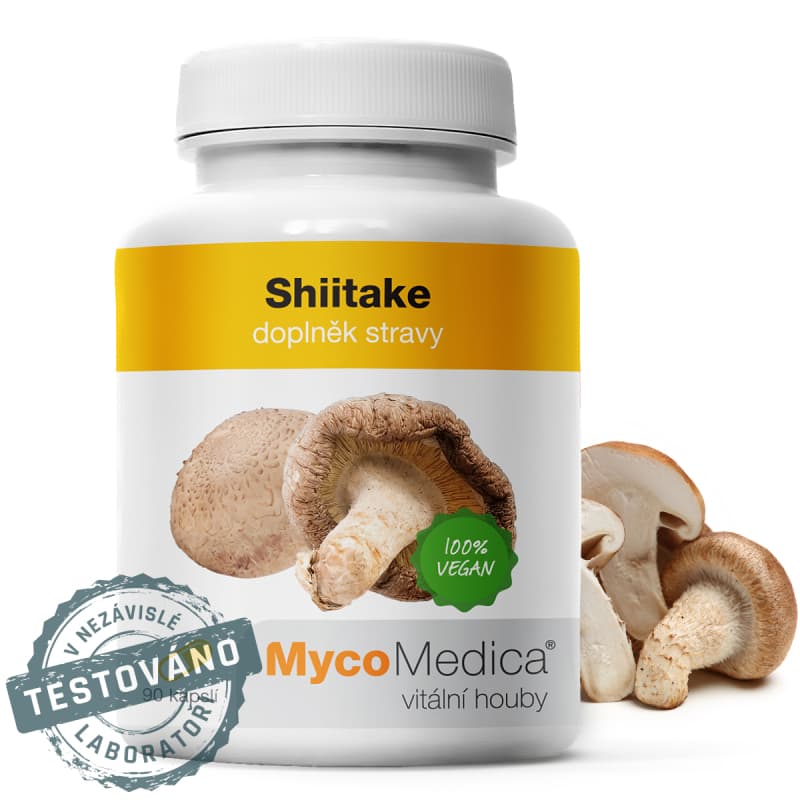 MycoMedica Shiitake 90 cps. - MycoMedica