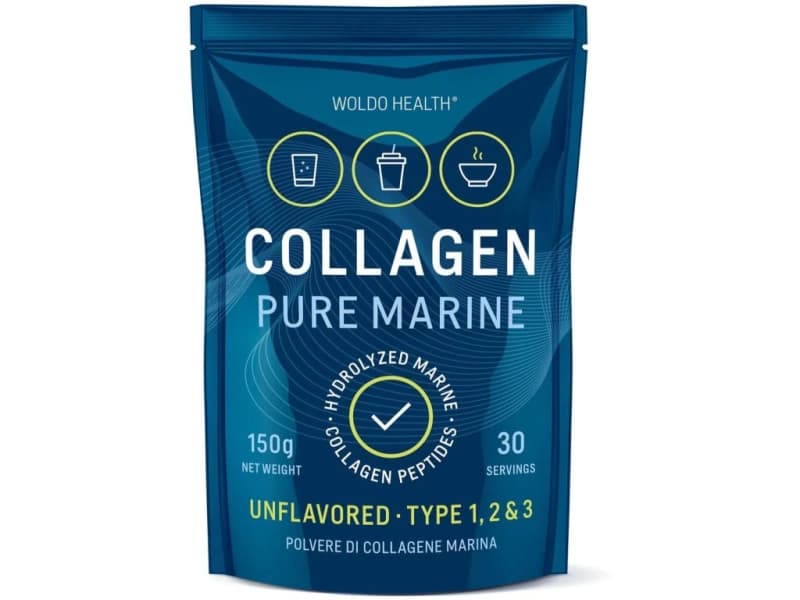 Woldohealth 100 % hydrolyzovaný mořský kolagen 150 g - Woldohealth