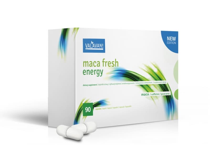 Valavani Maca fresh energy 90 kapslí - Valavani