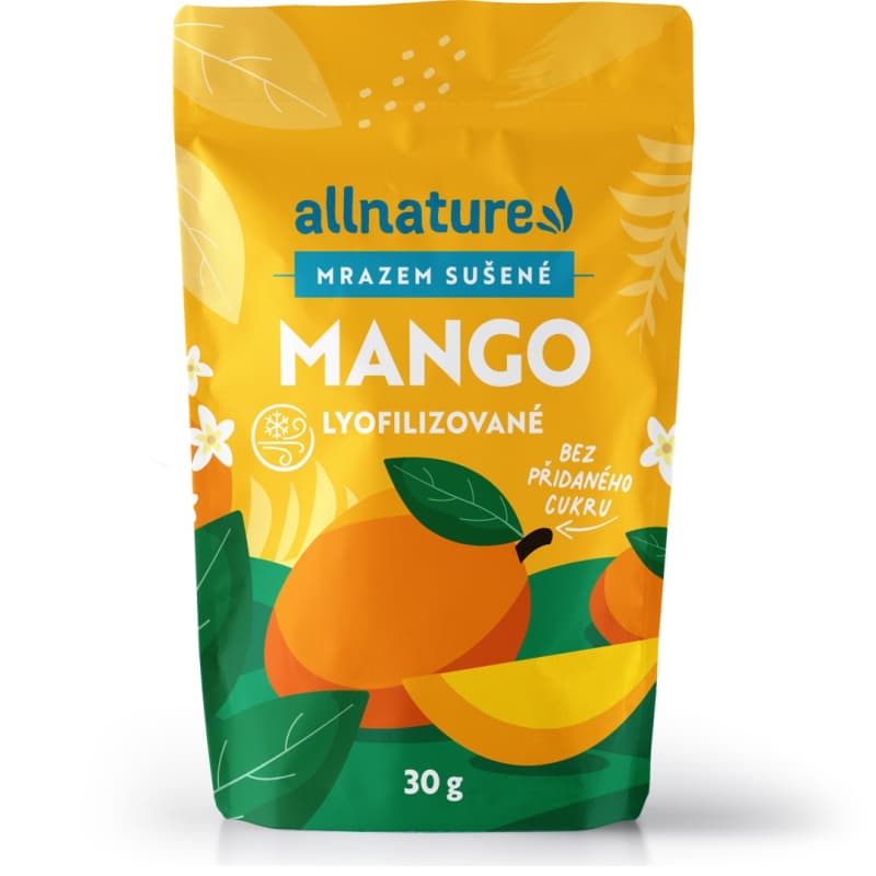 Allnature Mango sušené mrazem 30 g - Allnature