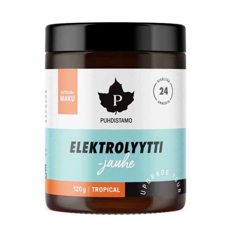 Puhdistamo Electrolyte Powder (Směs Elektrolytů) 120g tropical - Puhdistamo