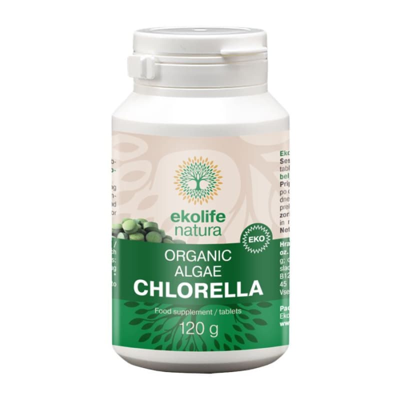 Ekolife natura Algae Chlorella Organic 240 tablet - Ekolife Natura