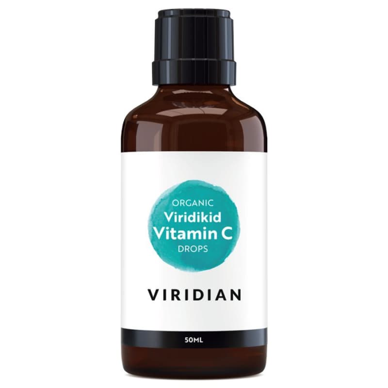 Viridian Viridikid Vitamin C drops 50ml Organic (Vitamín C v kapkách pro děti) - Viridian