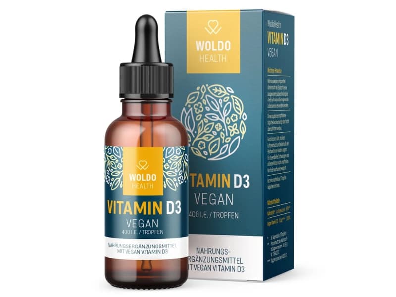 WoldoHealth Vitamin D3 VEGAN 50ml - Woldohealth