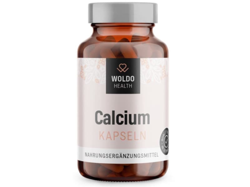 Woldohealth Vápník z červených řas 120 kapslí - Woldohealth