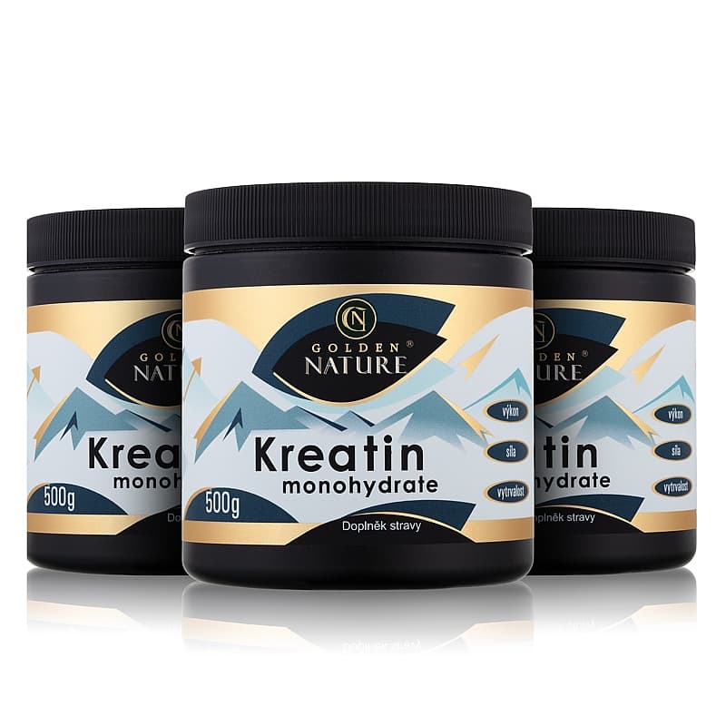 2+1 Golden Nature Kreatin Monohydrát 1500g - Golden Nature
