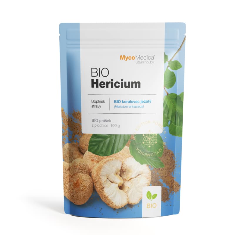 BIO Hericium prášek 100g - MycoMedica