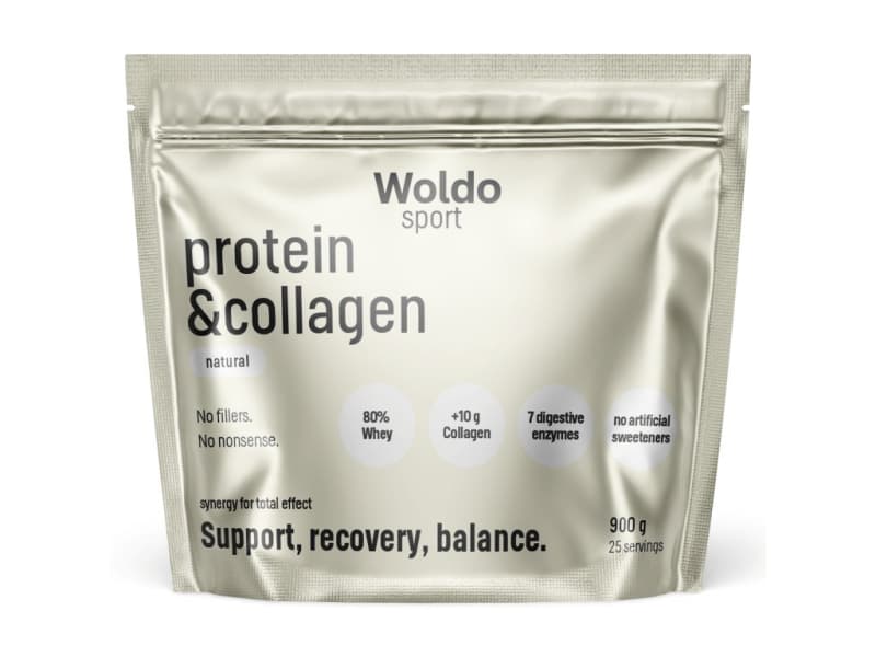 Woldohealth WPC Protein Natural 900g - Woldohealth