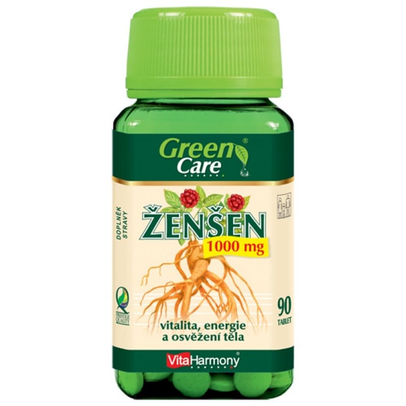 Ženšen 1000 mg - 90 tbl. - Vitaharmony