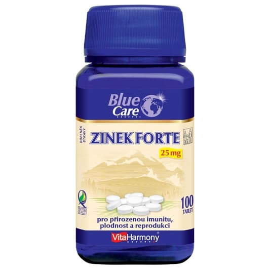 Zinek Forte 25 mg - ekonomické balení 100 tbl. - Vitaharmony