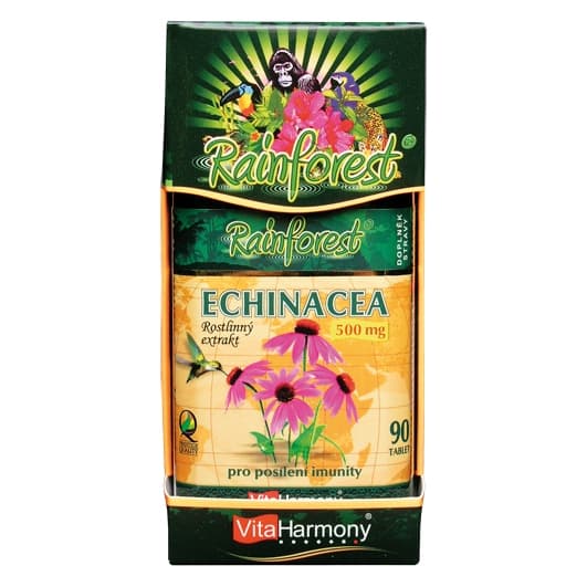RainForest® Echinacea 500 mg - 90 tbl. - Vitaharmony