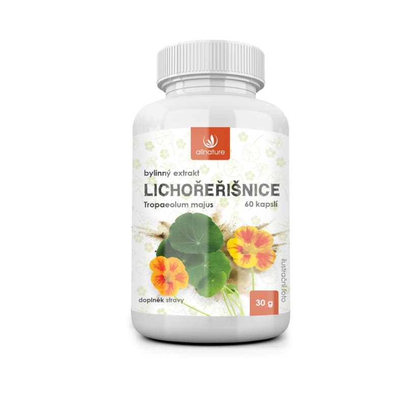 Allnature Lichořeřišnice bylinný extrakt 60 cps. - Allnature