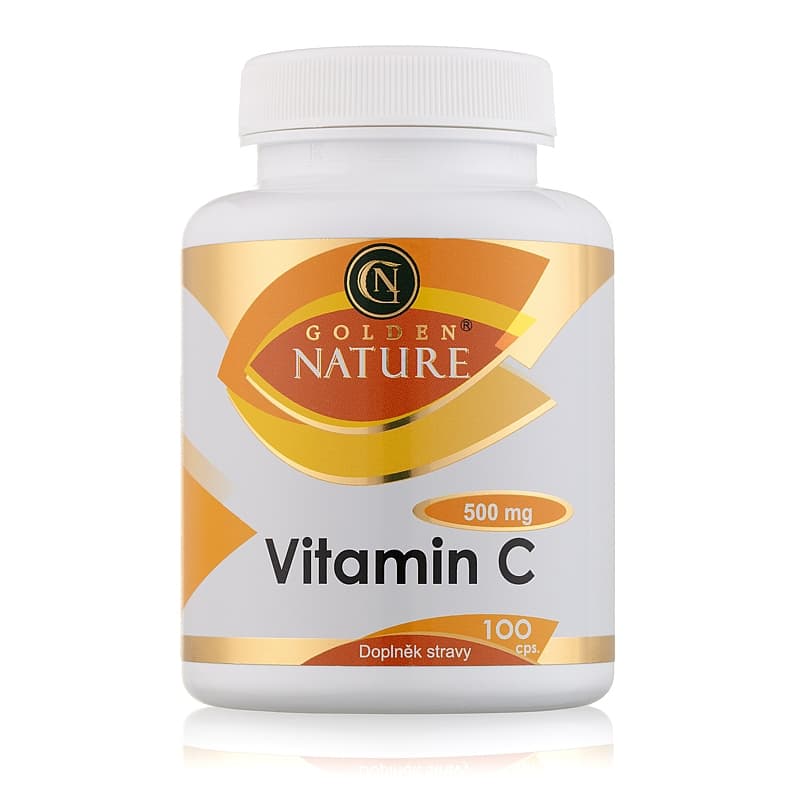Golden Nature Vitamin C 500mg 100 cps. - Golden Nature