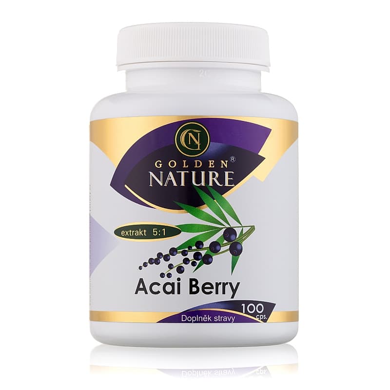 Golden Nature Acai berry 100 cps. - Golden Nature