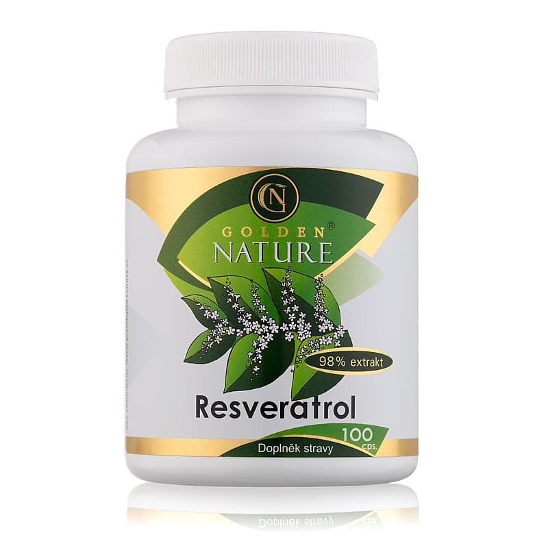 Golden Nature Resveratrol 98% 100 cps. - Golden Nature