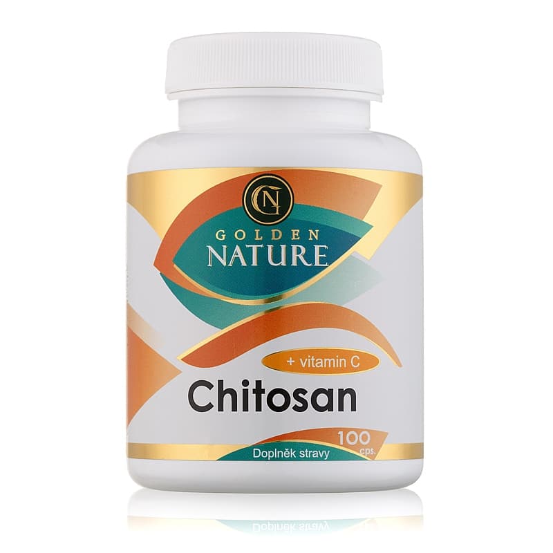 Golden Nature Chitosan + Vitamin C 100 cps. - Golden Nature