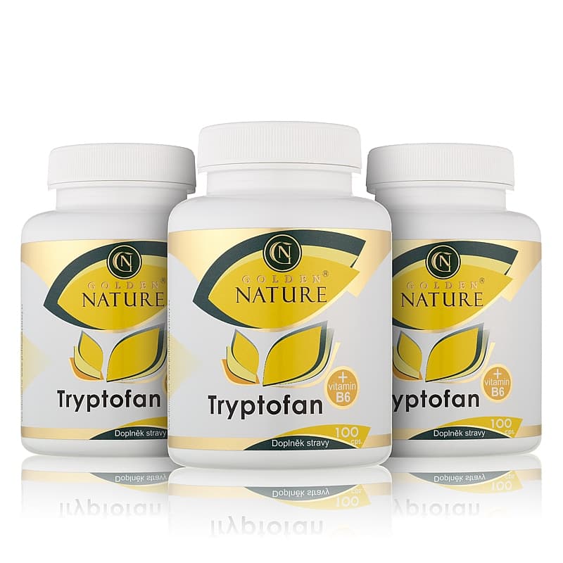 2+1 Golden Nature Tryptofan+B6 300 cps. - Golden Nature