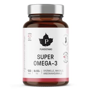 Puhdistamo Super Omega 3 (Krilový olej) 120 kapslí - Puhdistamo