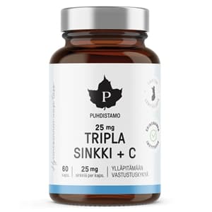 Puhdistamo Zinek + Vitamin C 60 kapslí - Puhdistamo