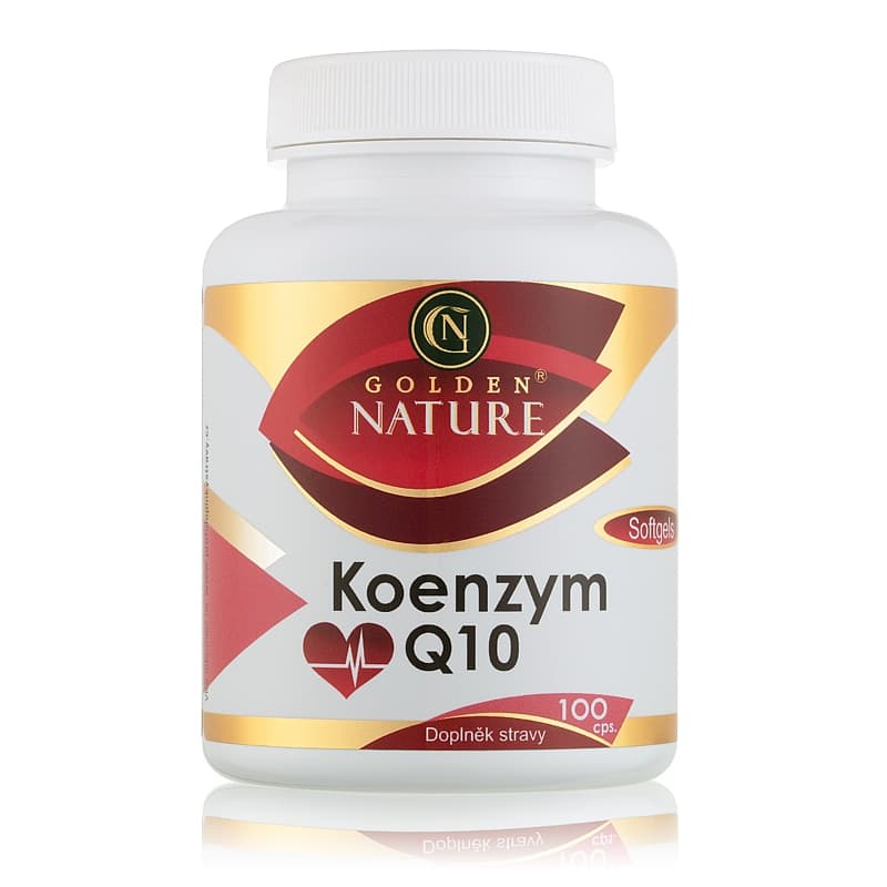 Golden Nature Koenzym Q10 100mg softgel 100 cps. - Golden Nature