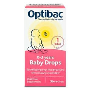 Optibac Baby Drops (Probiotika pro děti v kapkách) 10ml - Optibac