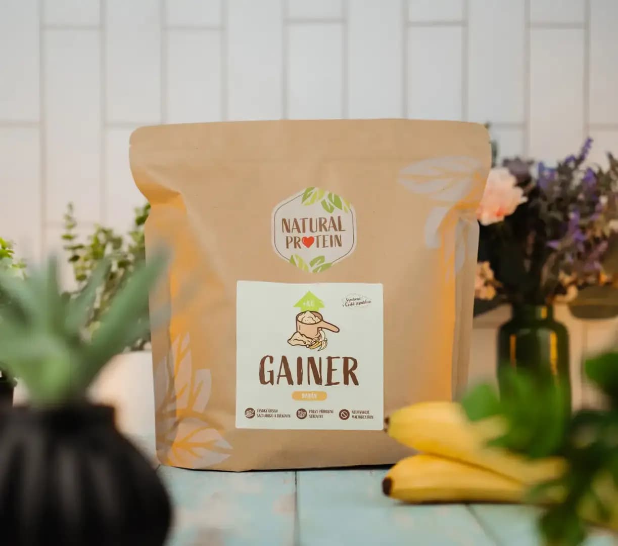 NaturalProtein Gainer Banán - náhled 2