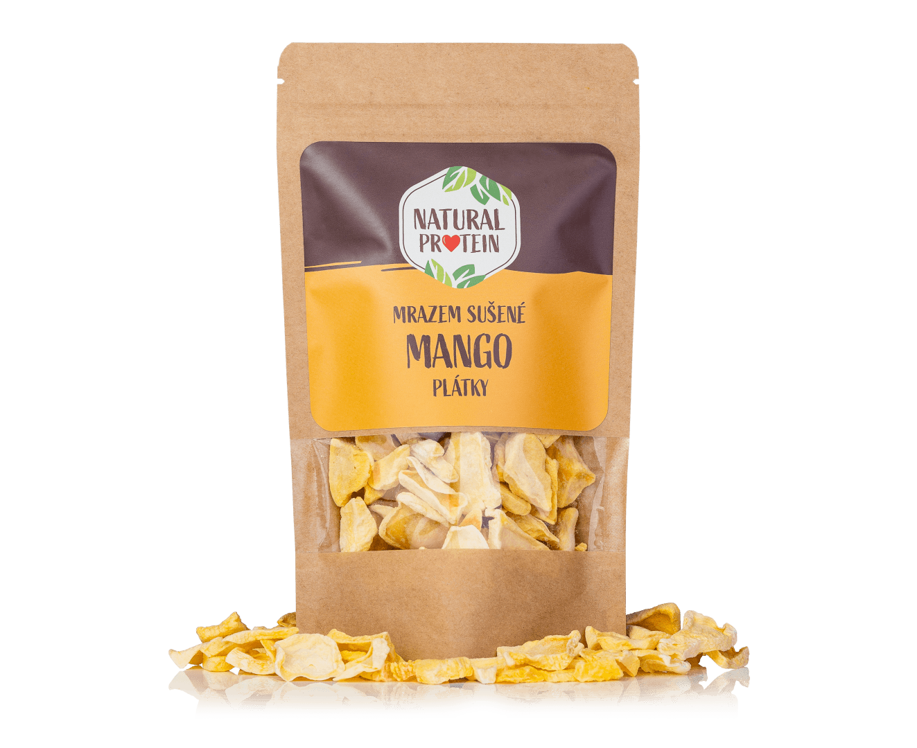 NaturalProtein Mrazem sušené mango plátky