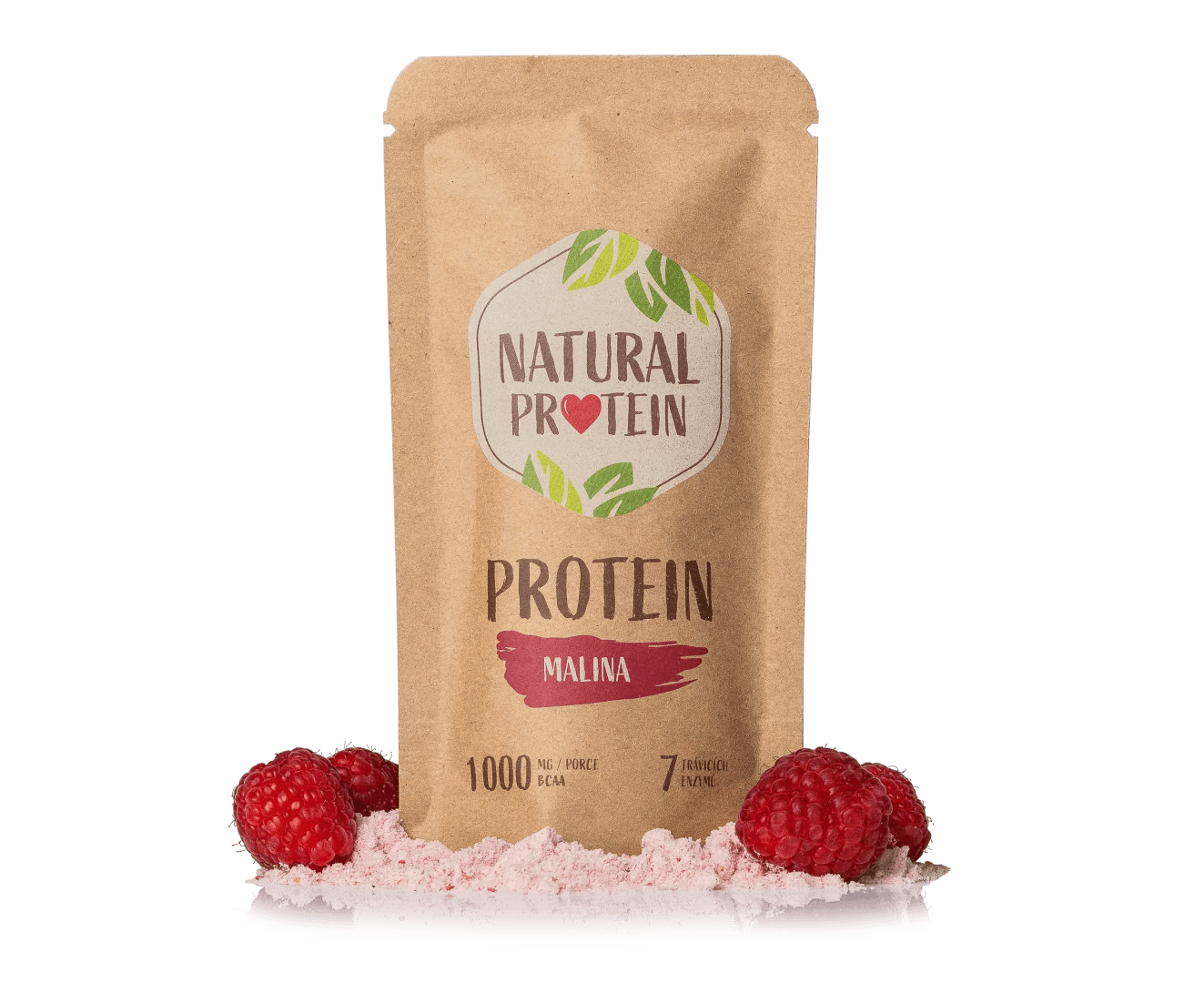 NaturalProtein Malinový protein (35 g)