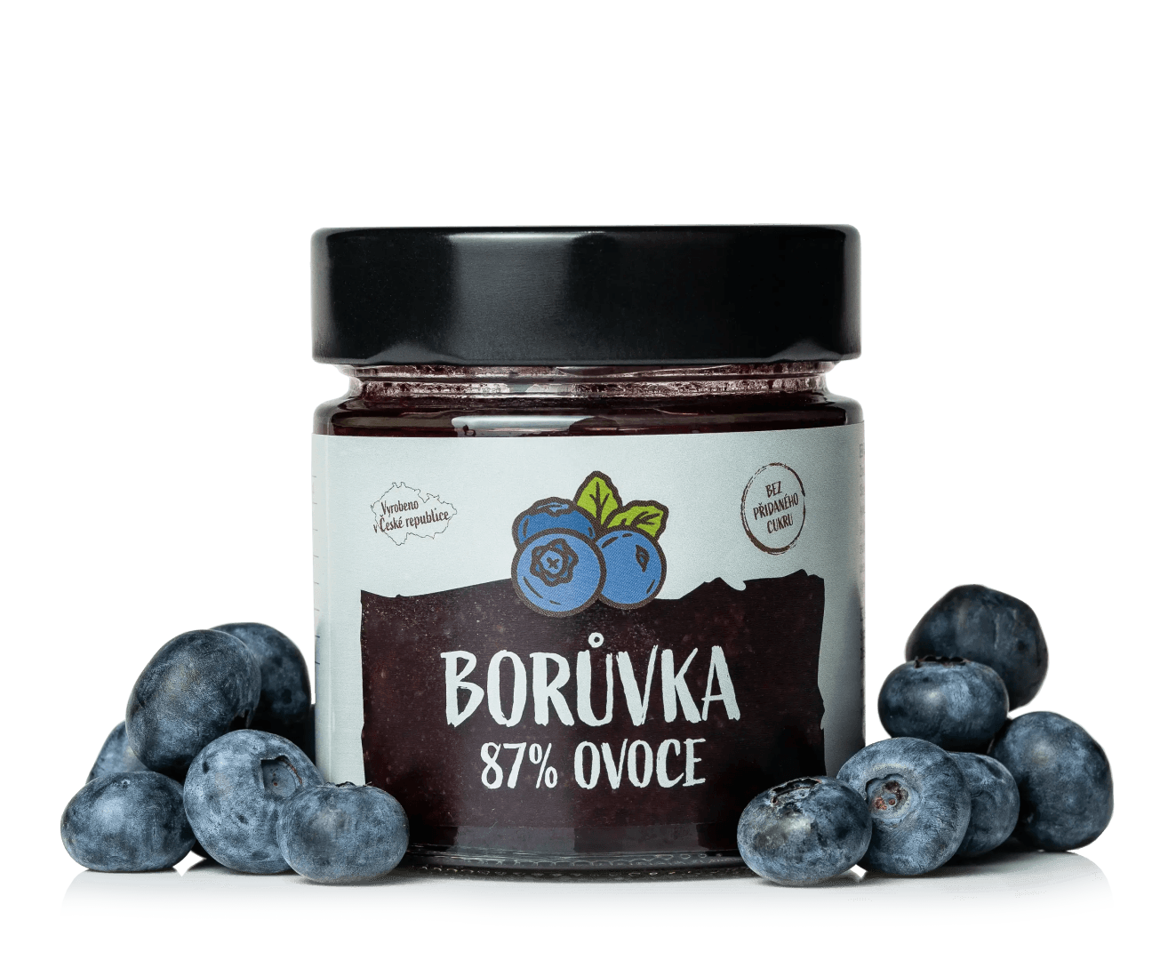NaturalProtein Borůvkový džem