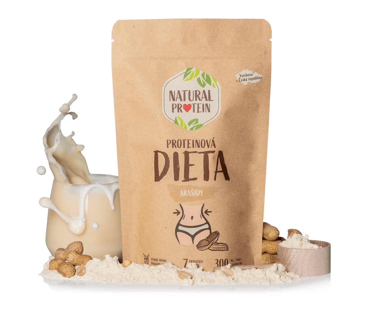 NaturalProtein Proteinová dieta Arašídy