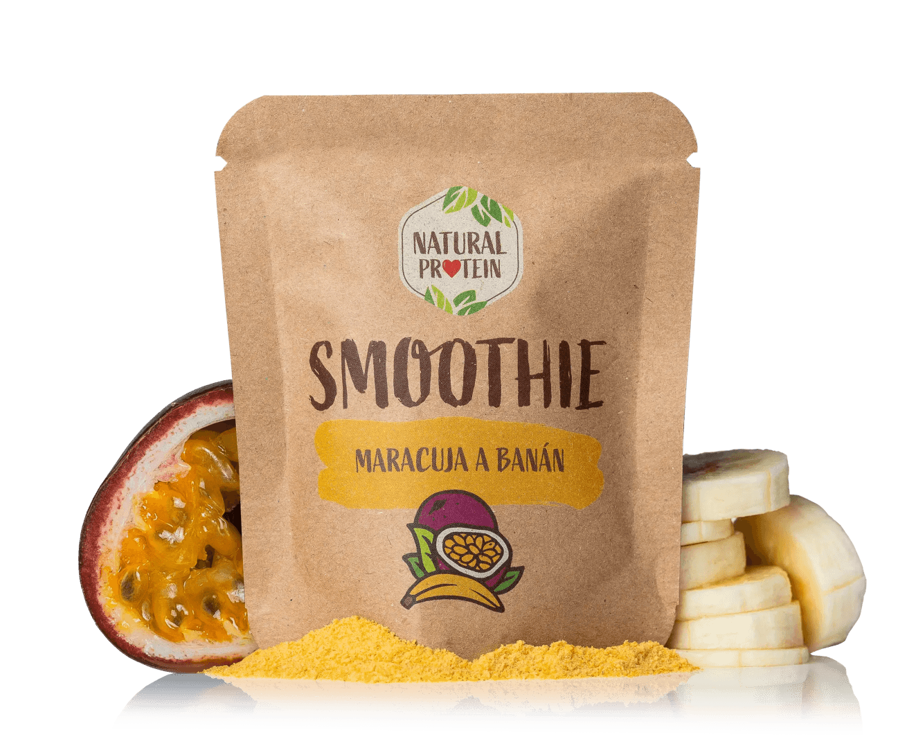 NaturalProtein Smoothie Maracuja + Banán