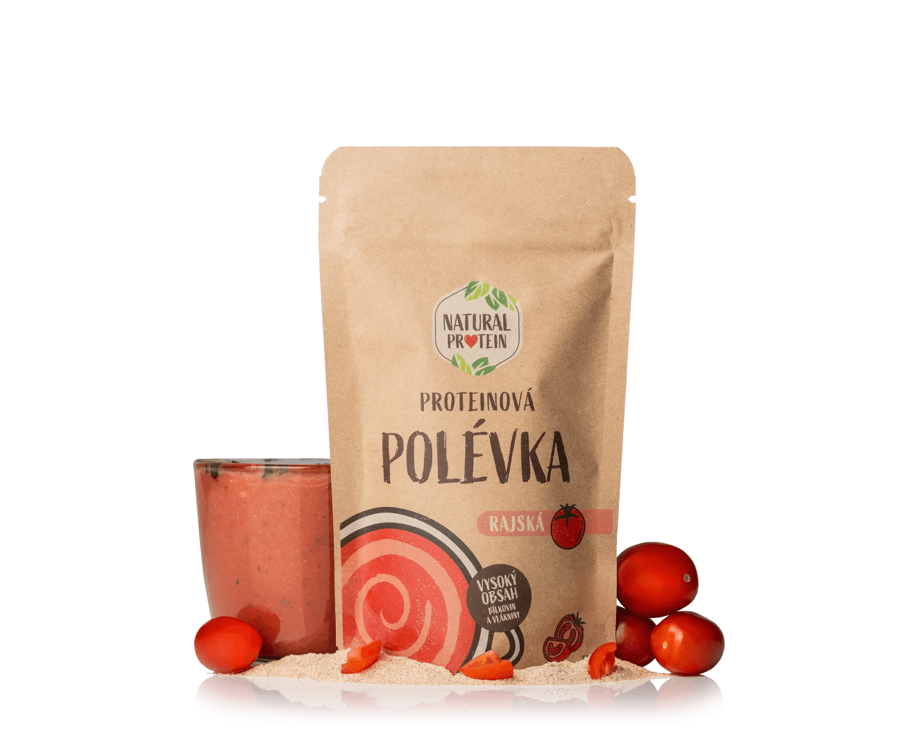 NaturalProtein Proteinová polévka rajská
