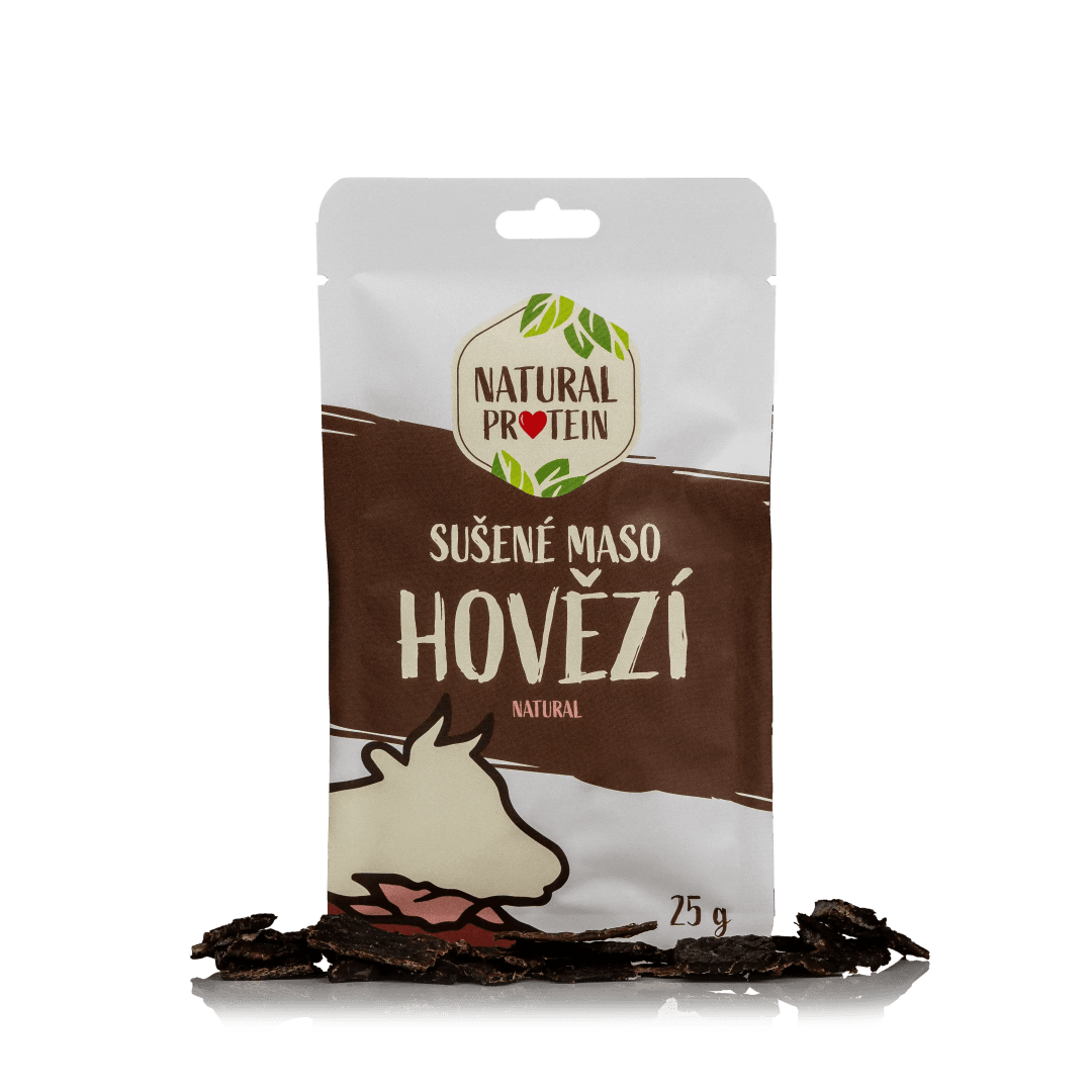 NaturalProtein Sušené maso hovězí