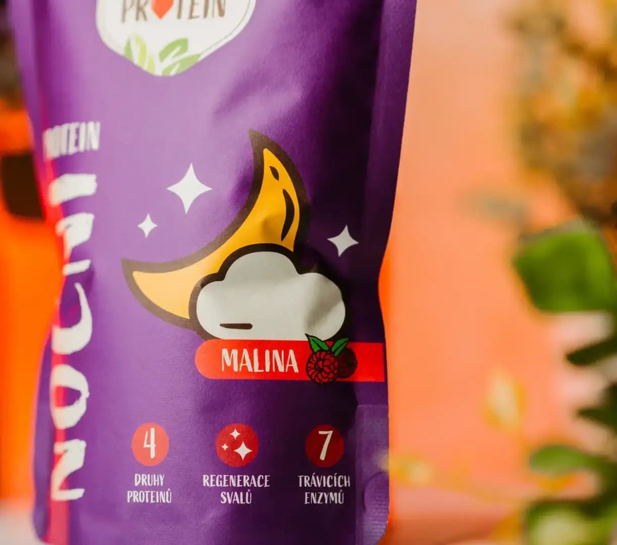 NaturalProtein Noční protein Malina - náhled 4