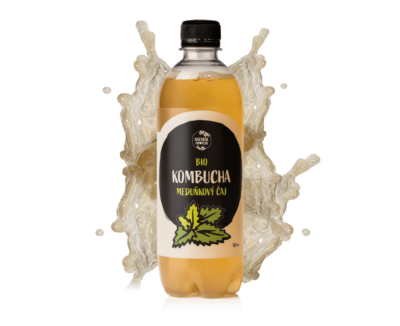 NaturalProtein BIO Kombucha meduňkový čaj
