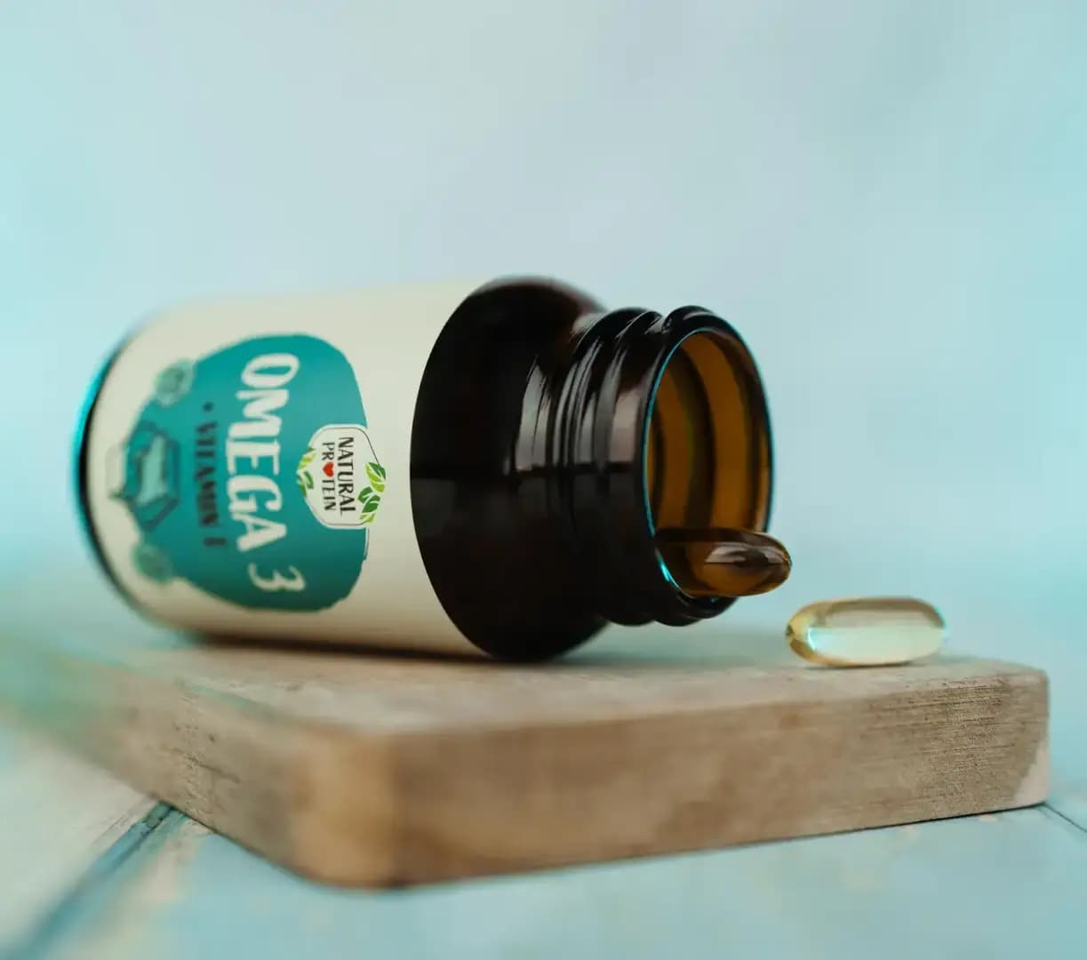 NaturalProtein Omega 3 + Vitamin E - náhled 3