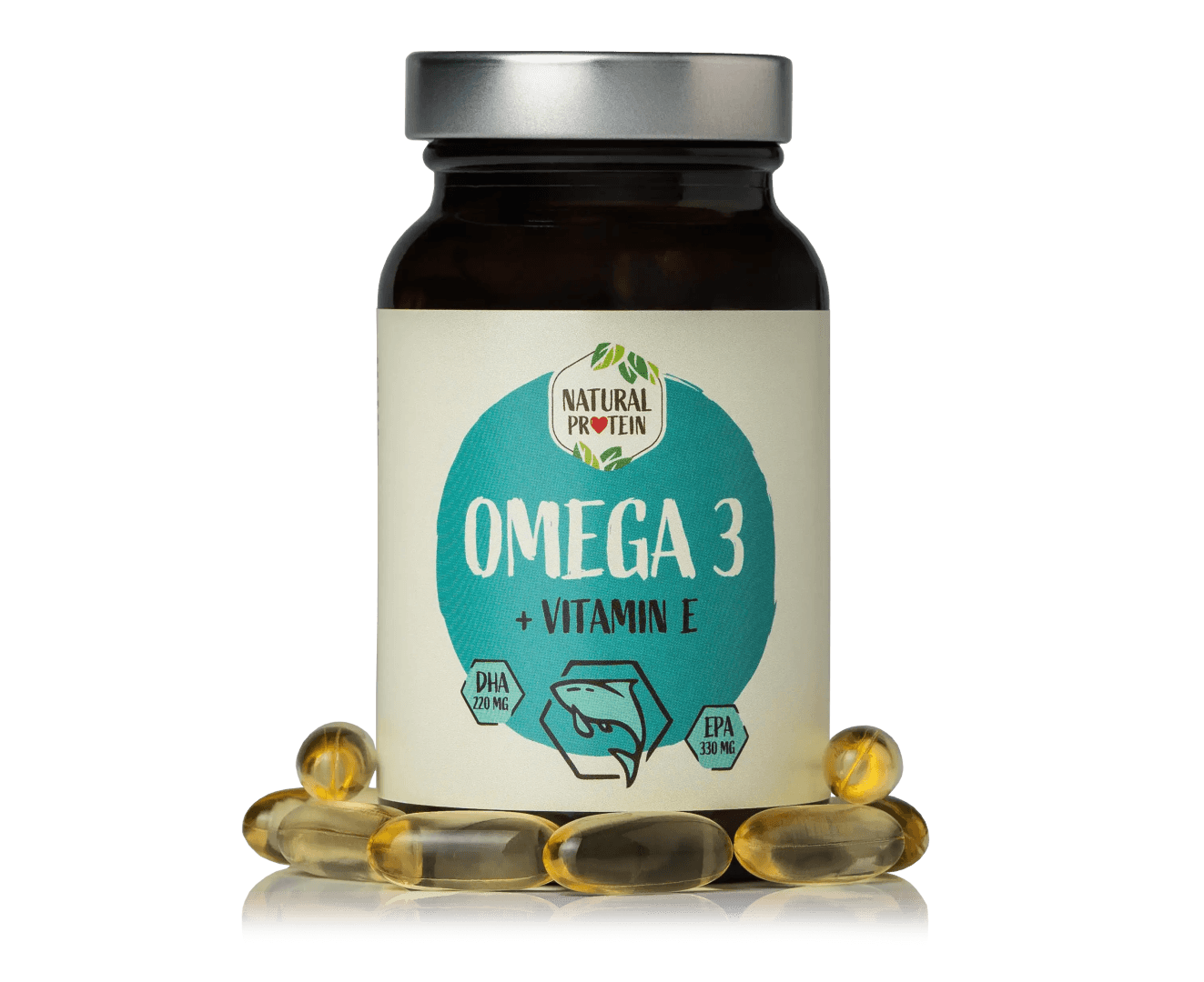 NaturalProtein Omega 3 + Vitamin E