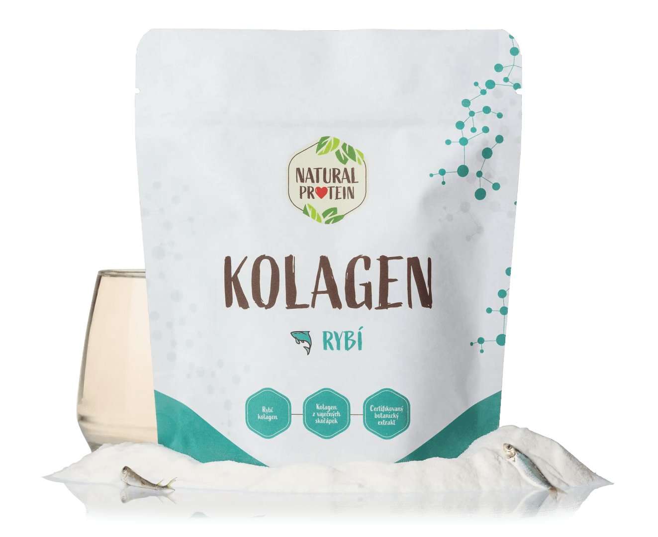 NaturalProtein Kolagen rybí (krása, vlasy, nehty)