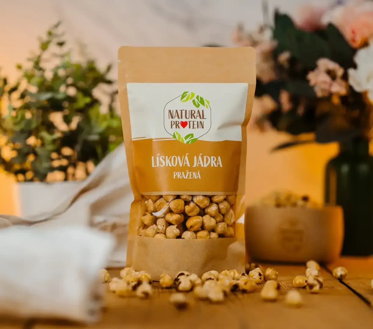 NaturalProtein Lísková jádra pražená - náhled 2