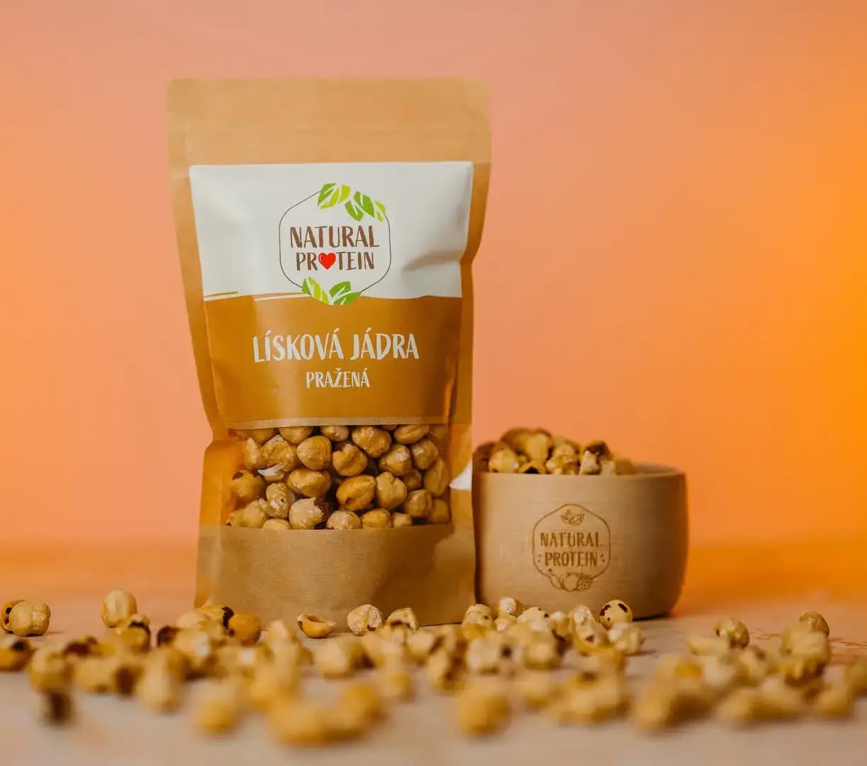 NaturalProtein Lísková jádra pražená - náhled 3
