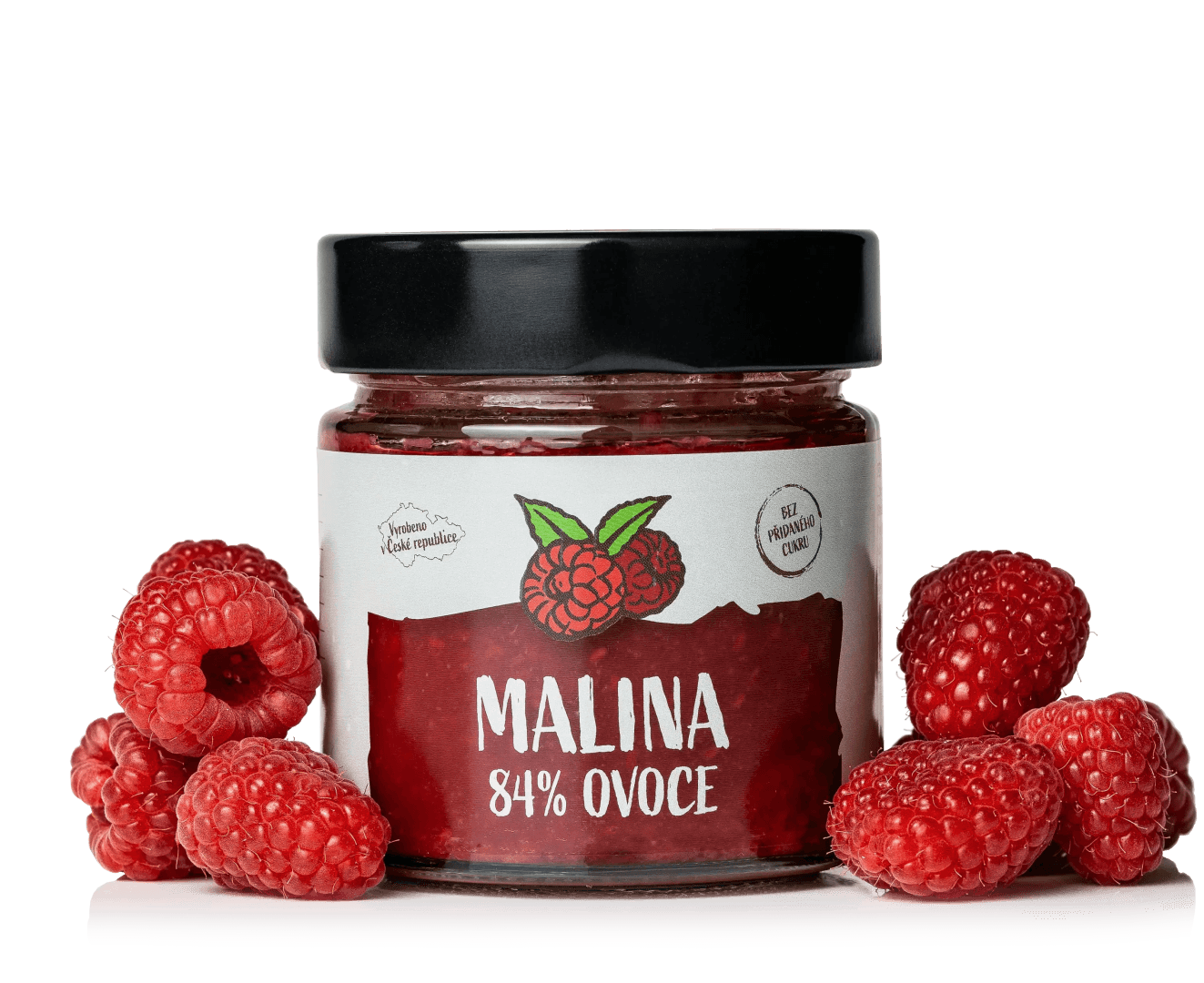 NaturalProtein Malinový džem