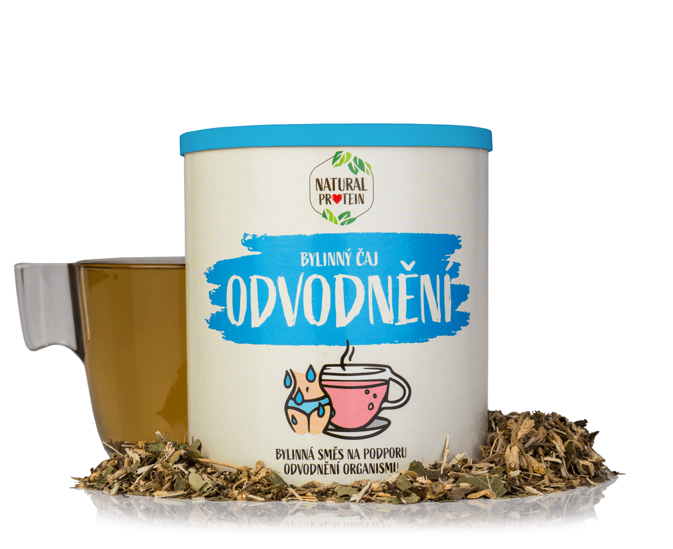 NaturalProtein Bylinný sypaný čaj Odvodnění