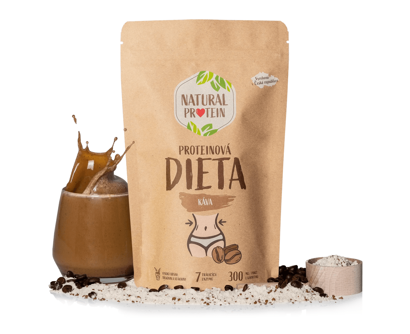 NaturalProtein Proteinová dieta Káva