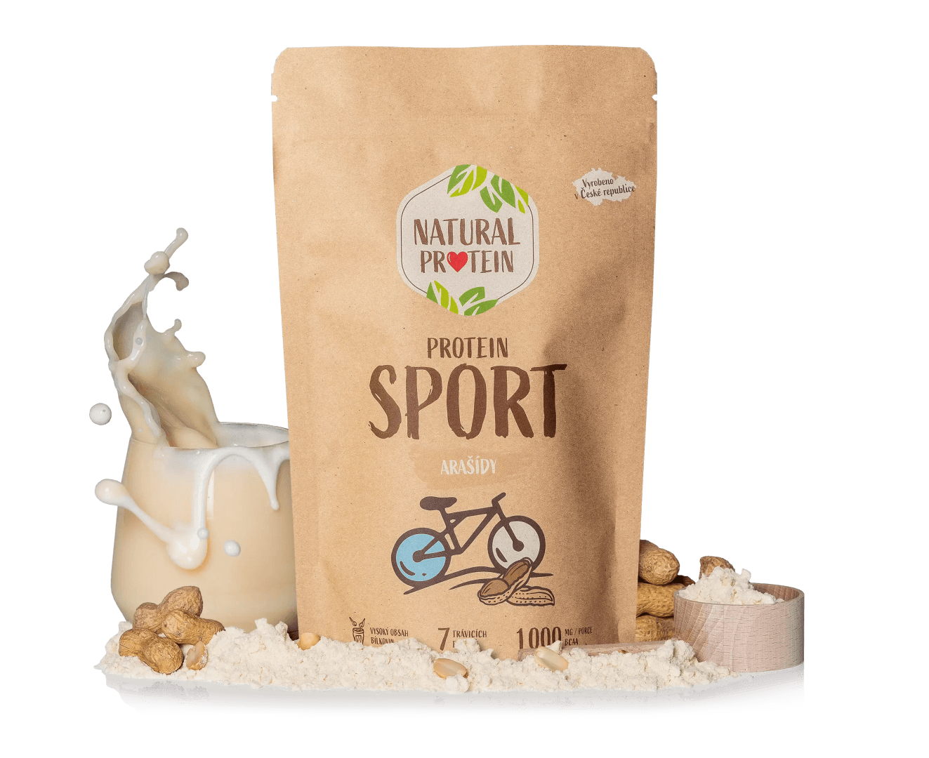 NaturalProtein Protein Sport Arašídy