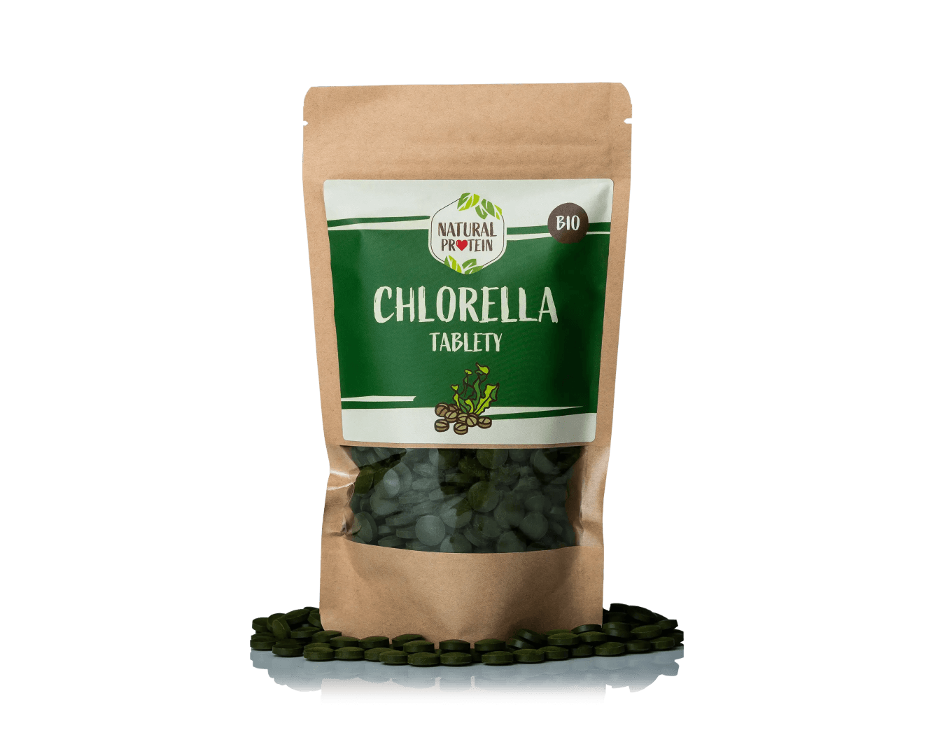 NaturalProtein CHLORELLA TABLETY (500 ks)