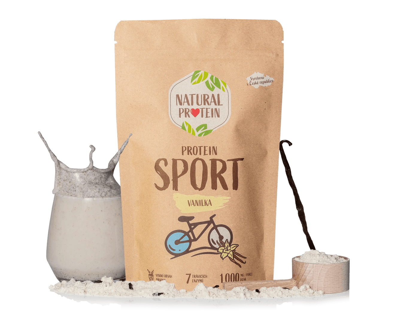 NaturalProtein Protein Sport Vanilka