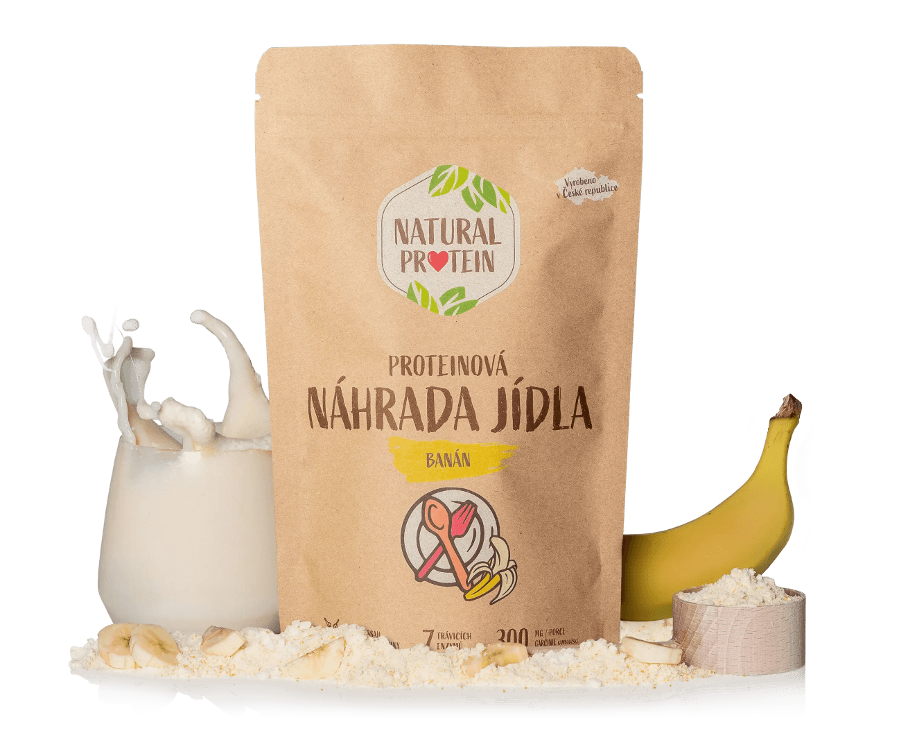 NaturalProtein Náhrada jídla Banán