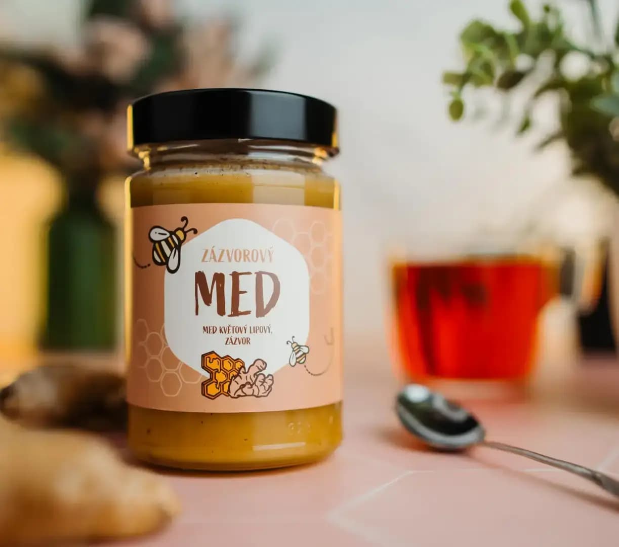 NaturalProtein Zázvorový med - náhled 3